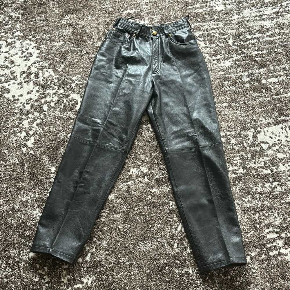 Vintage leather pants
